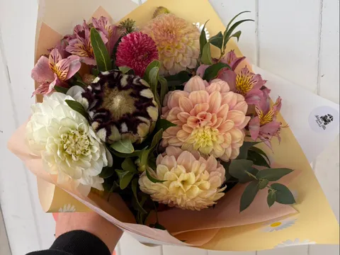 Small bouquet from a stall in Mount Pleasant, SA