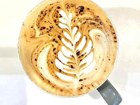 cappuccino from Della & dottie