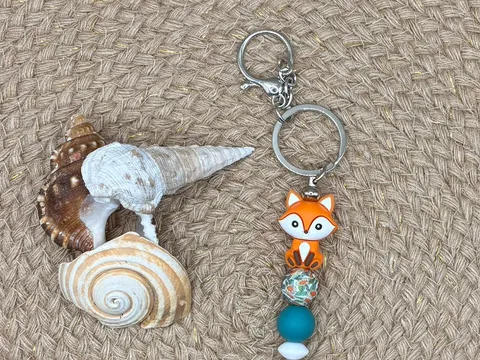 Clever Mr Fox Keyring from 4EvaKeyrings