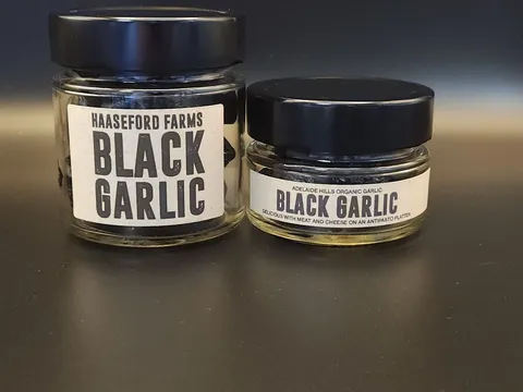 Certified Organic Black garlic from Haaseford Farms Garlic