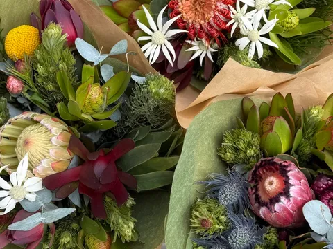 Native posies from Grace’s Garden Floristry