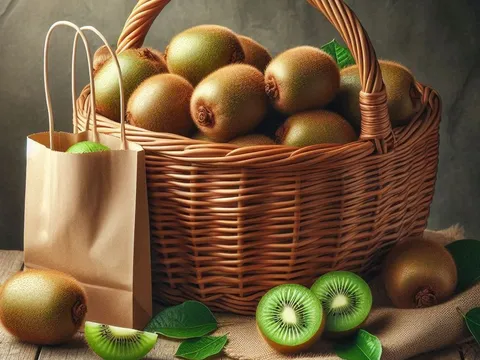 Kiwi fruit from Little yellow fridge