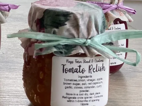 Tomato Relish from Nays Farm stand