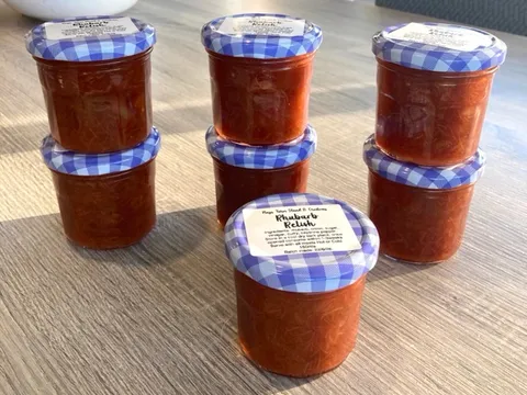 Rhubarb Relish from Nays Farm stand