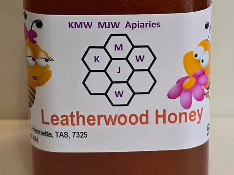 Leatherwood Honey 500g from Fridge on Hicks