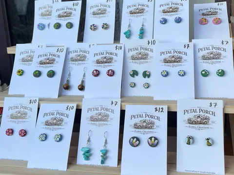 Earrings from The Petal Porch