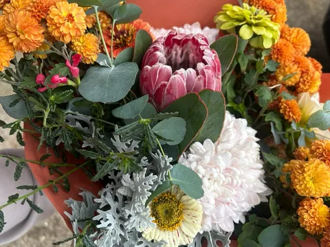 Flower bouquet from Hearps Blossom Basket 