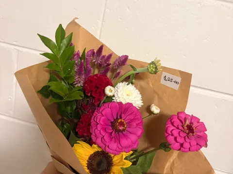 Medium bunch from a stall in Landsborough, QLD