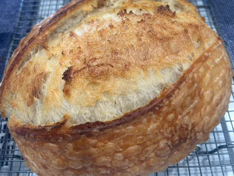 Freshly Baked Now - Still Hot | Naturally Fermented Sourdough from My Garden In Eden