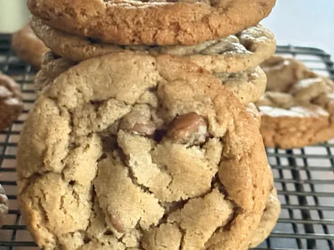 Gluten free chocolate chip cookies from Palate Sensations 