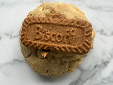 Biscoff Loaded Cookie from Golden Beach Bakes
