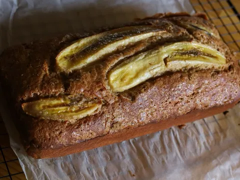 Caramel Banana loaf from Sweet Cheeks Patisserie