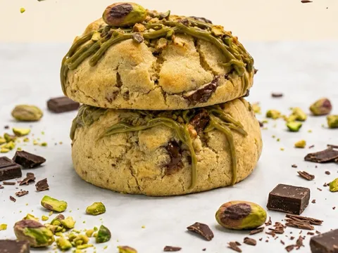 Dark Chocolate & Pistachio from Crumb Get Stuffed