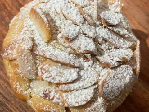 Almond Croissant Cookie from Crumb Get Stuffed