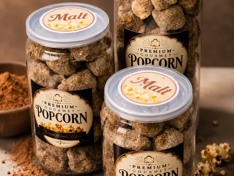 Premium Gourmet Malt Popcorn from Scrumptious Bites