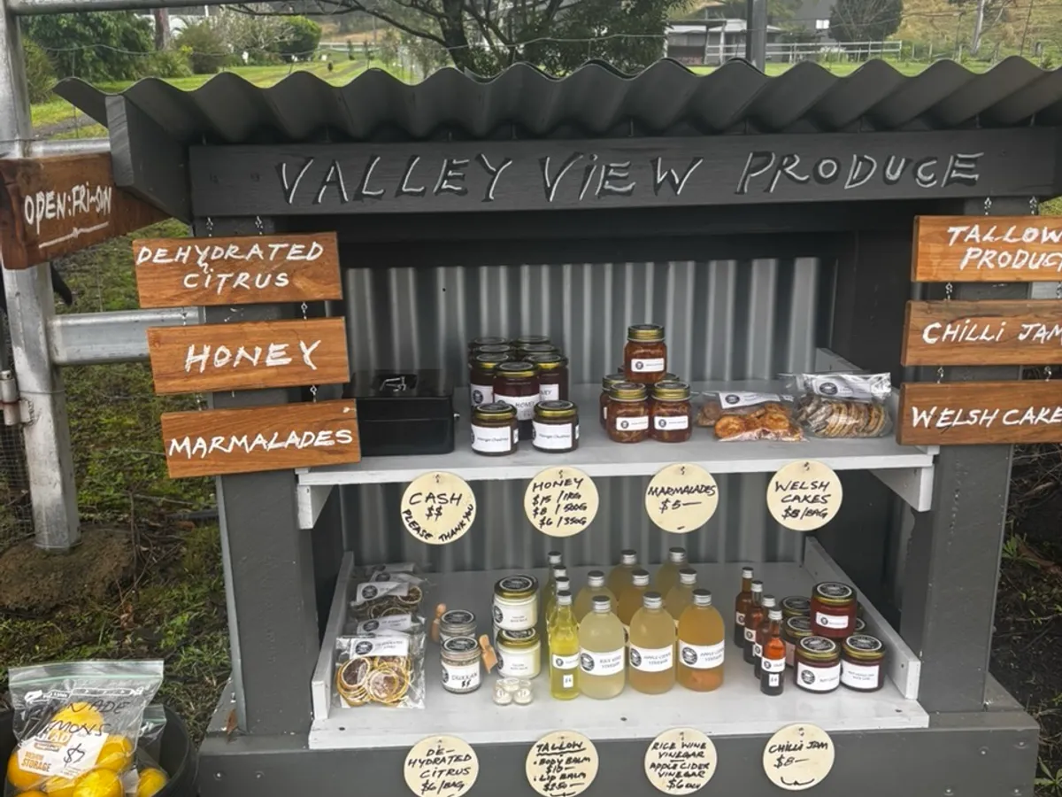Valley View Produce  in West Wiangaree, NSW