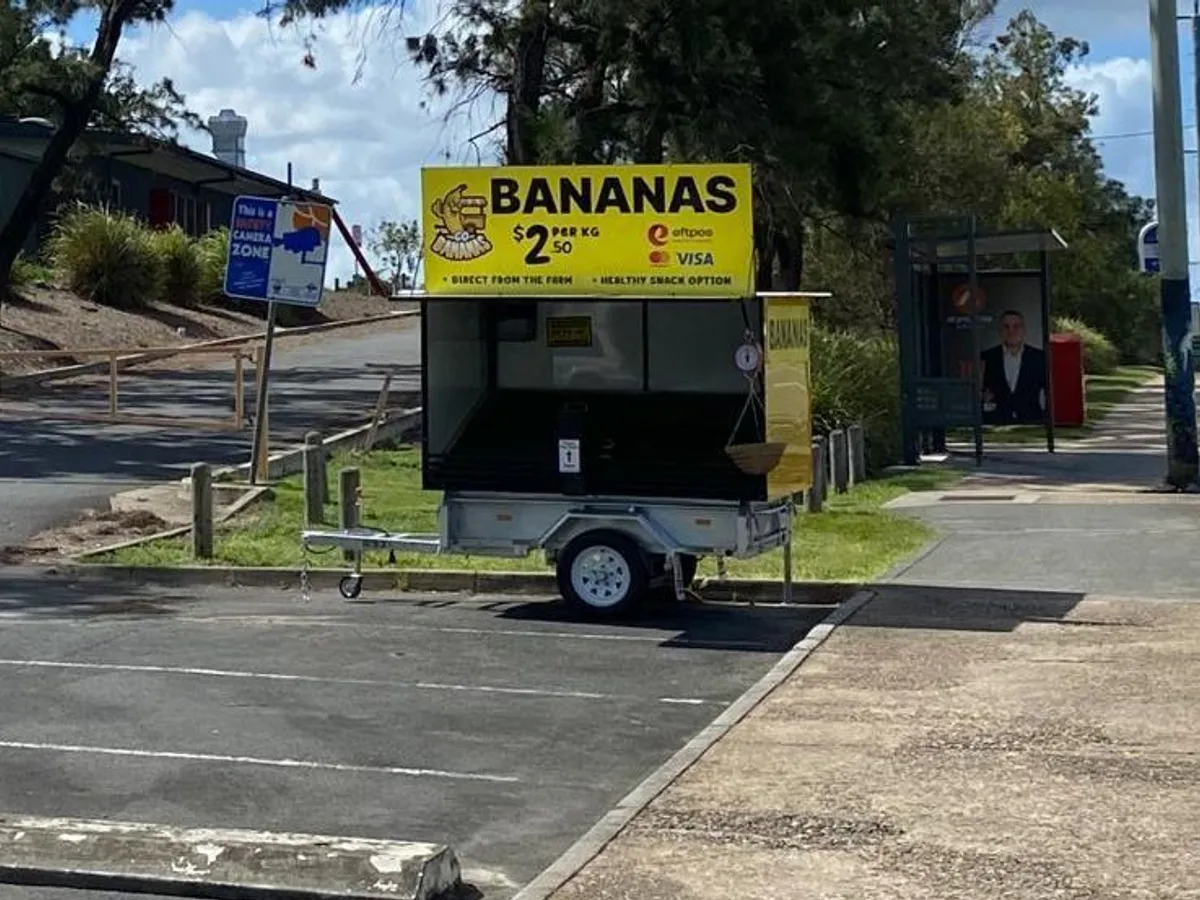 Bananas - Waller Road BMX carpark in Browns Plains, QLD